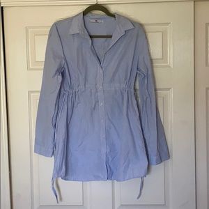 Maternity button down shirt